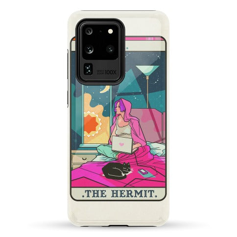 Hermit Tarot Card Phone Case