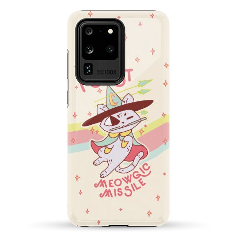 I Cast Meowgic Missile  Phone Case