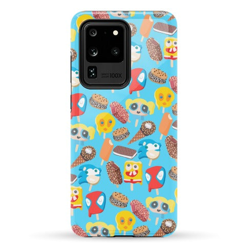 Ice Cream Truck Treats Pattern Phone Case