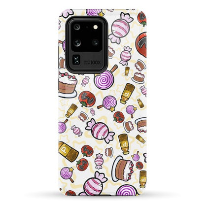 Kirby Munchies Pattern Phone Case