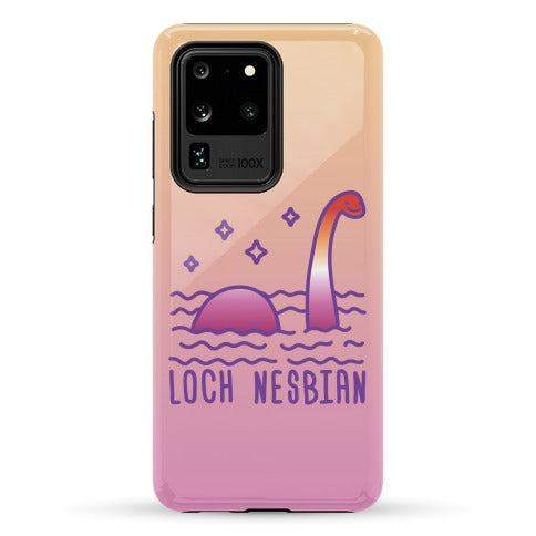 Loch Nesbian Lesbian Nessie Phone Case