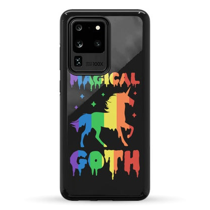 Magical Goth Unicorn Phone Case