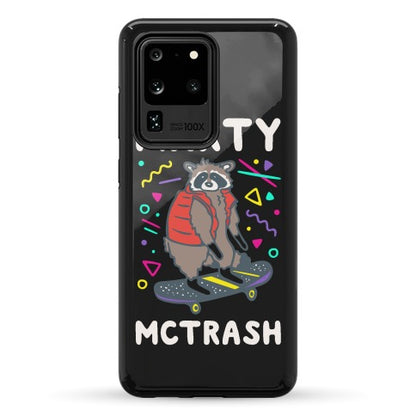 Marty McTrash Raccoon Parody Phone Case