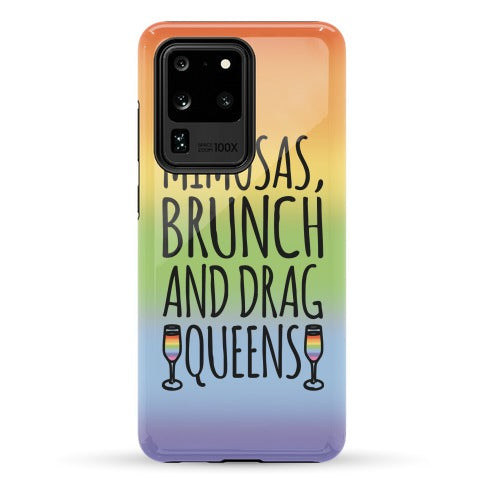 Mimosas Brunch and Drag Queens  Phone Case