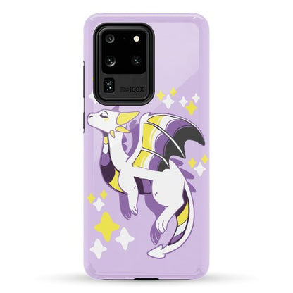 Non-Binary Pride Dragon Phone Case