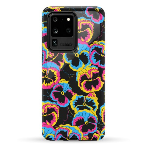 Pan-sy (Pansexual Pansies)  Phone Case