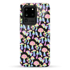Pastel Rainbow Mushrooms Pattern Phone Case