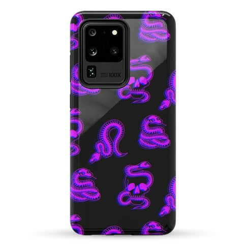 Skelly Snake Pattern Phone Case