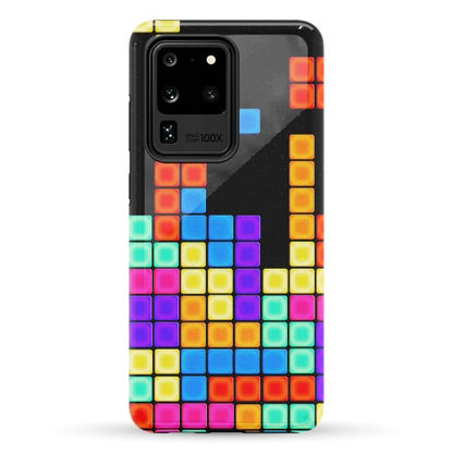 Tetris Pattern Phone Case
