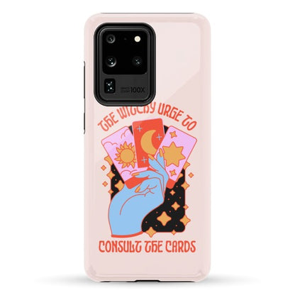 The Witchy Urge To Consult The Cards  Phone Case