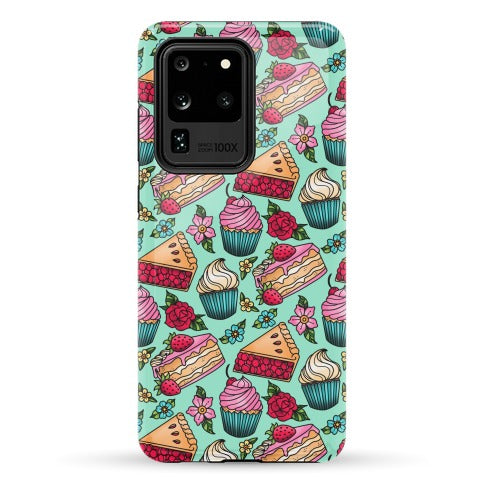 Traditional Tattoo Style Desserts Phone Case