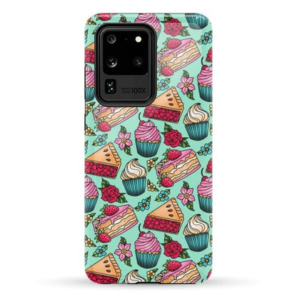 Traditional Tattoo Style Desserts Phone Case