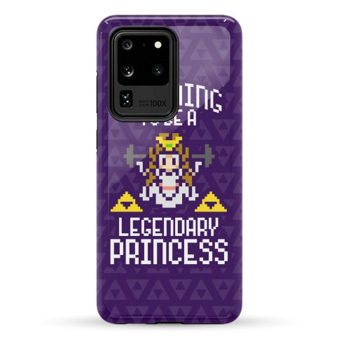 Training To Be A Legendary Princess Phone Case
