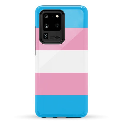 Trans Pride Flag Phone Case