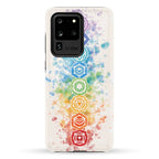 Watercolor Chakra Symbols Phone Case