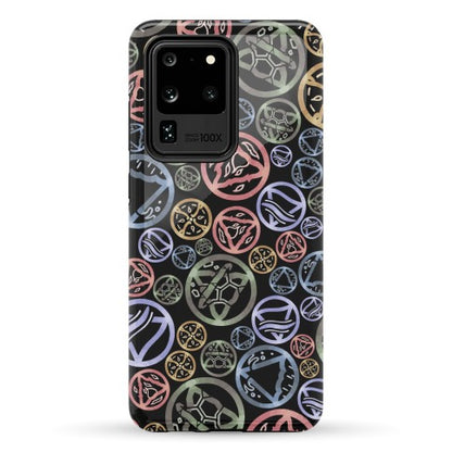 Witch's Elements Dark Pattern Phone Case