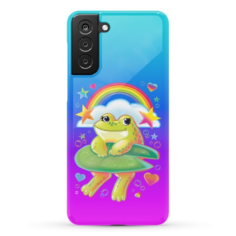 90's Rainbow Frog Phone Case