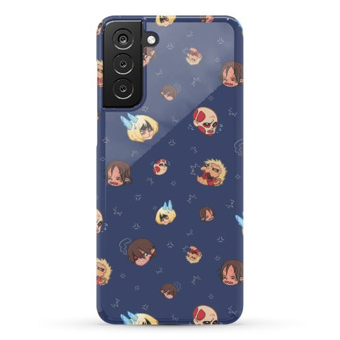 Attack on Titan Heads Phone Case