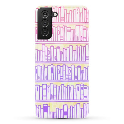 Bookshelf Pattern Phone Case