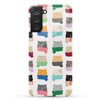Cats In Scarfs Pattern Phone Case
