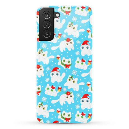 Christmas Cats Pattern Phone Case