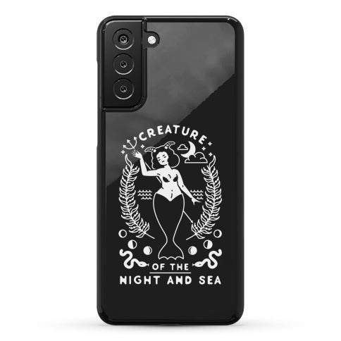 Creature of the Night and Sea Phone Case