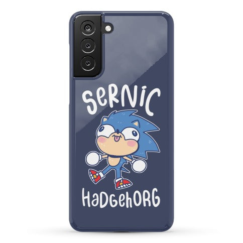 Derpy Sonic Sernic Hadgehorg Phone Case