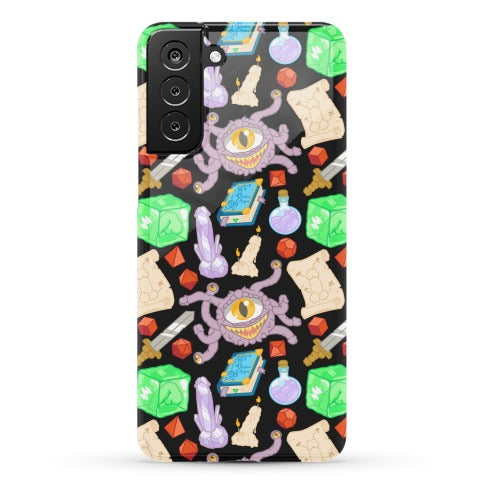 Dungeons and Dragons Hidden Peen Pattern Phone Case