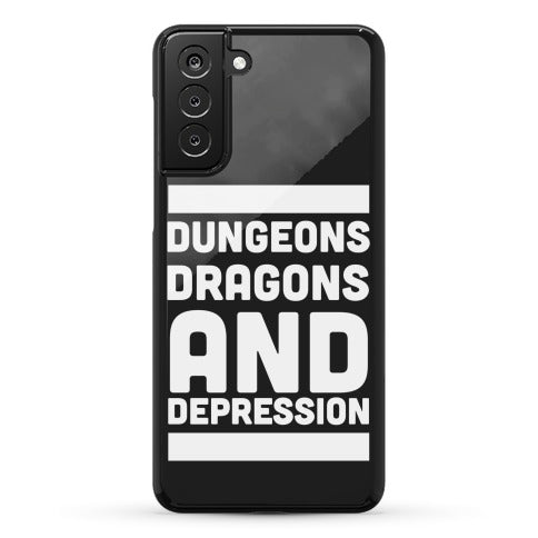 Dungeons, Dragons and Depression  Phone Case