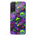 Faux Retro Arcade Carpet Pattern Phone Case