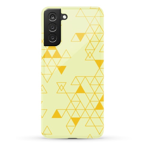 Geometric Triforce Pattern Phone Case