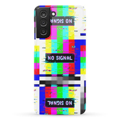 Glitchy No Signal Bars Phone Case