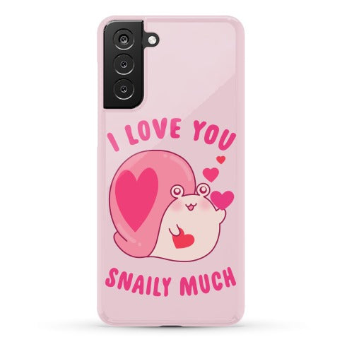 I Love You Snaily Much Phone Case