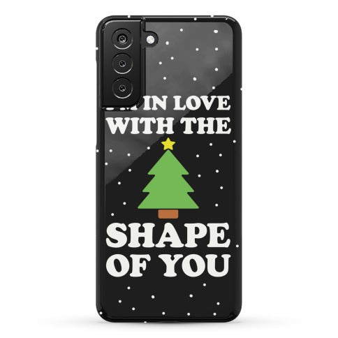 I'm In Love With The Shape Of You Christmas Tree Phone Case