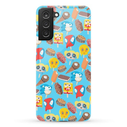 Ice Cream Truck Treats Pattern Phone Case