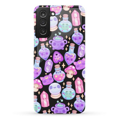 Kawaii Witchy Pattern Phone Case