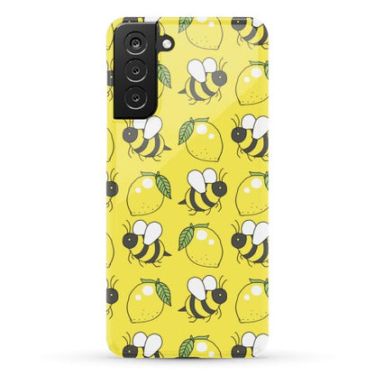 Lemon and Bee Phone Case