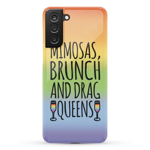 Mimosas Brunch and Drag Queens  Phone Case