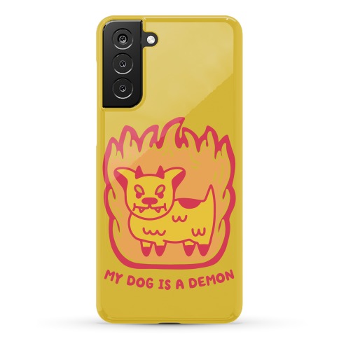 My Dog is a Demon Phone Case