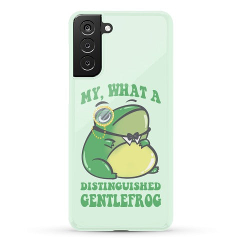 My, What A Distinguished Gentlefrog Phone Case