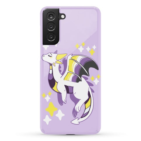 Non-Binary Pride Dragon Phone Case