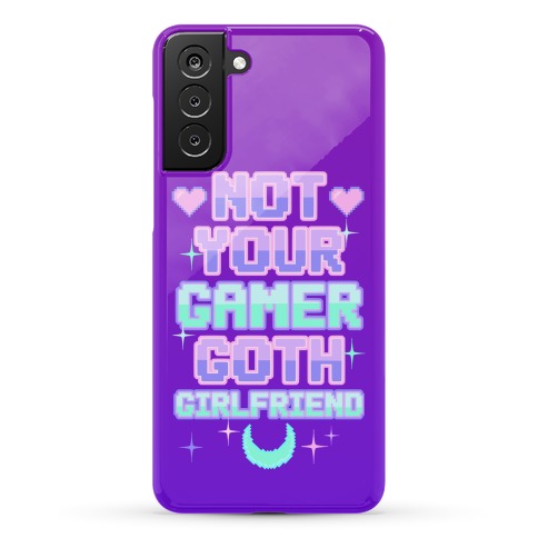 Not Your Gamer Goth Girlfriend Phone Case