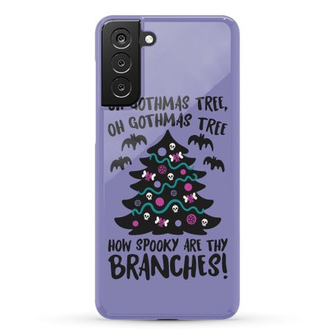 Oh Gothmas Tree Oh Gothmas Tree Parody Phone Case