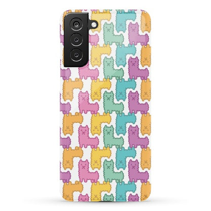 Pastel Llama Pattern Phone Case