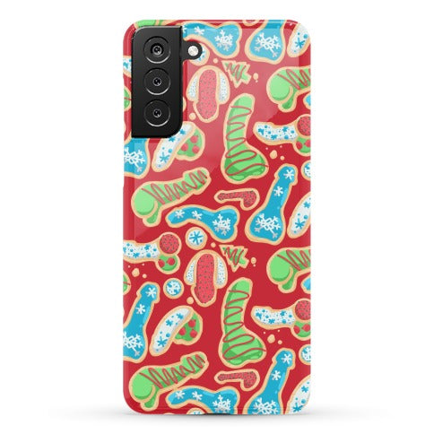 Phallic Christmas Cookies Phone Case