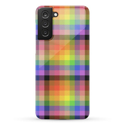 Pride Flag Plaid Phone Case