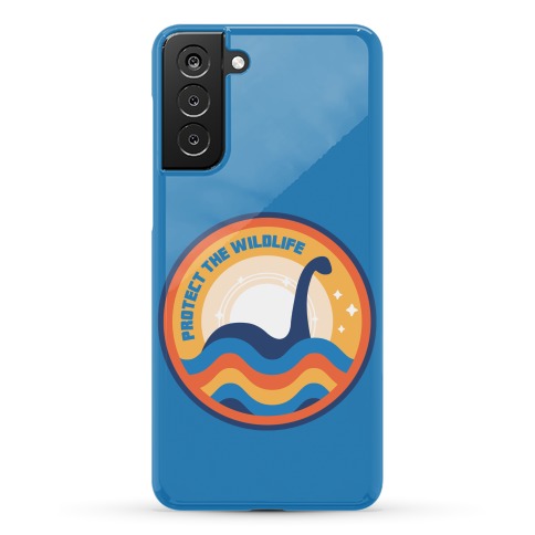 Protect The Wildlife - Nessie, Loch Ness Monster Phone Case