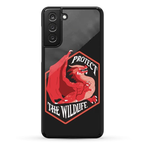 Protect The Wildlife Red Dragon Phone Case