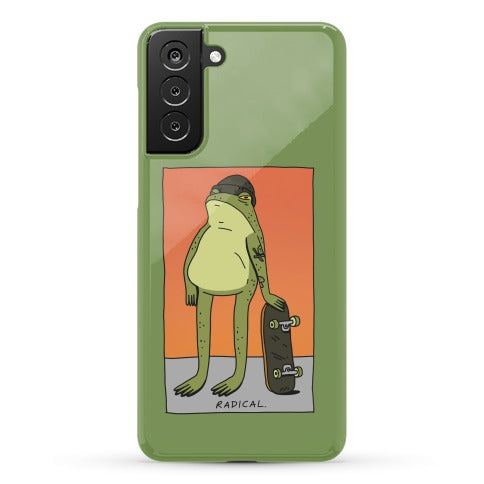 Radical Frog Skater Phone Case