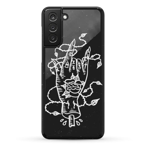 Rock On (Traditional Tattoo) Phone Case